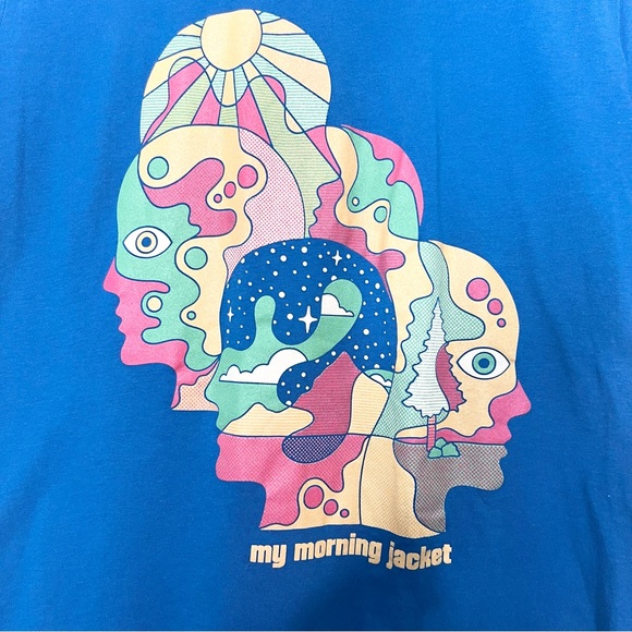 My Morning Jacket T-Shirt Sea Hear Now Festival Asbury Park NJ 2022 Size Large - Picture 2 of 6